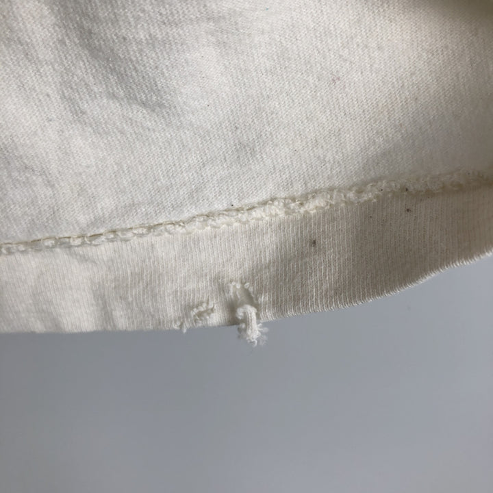 Fruit of the Loom Print T-Shirt, Made in Canada, Men's XL cotton white type Vintage Second Hand
