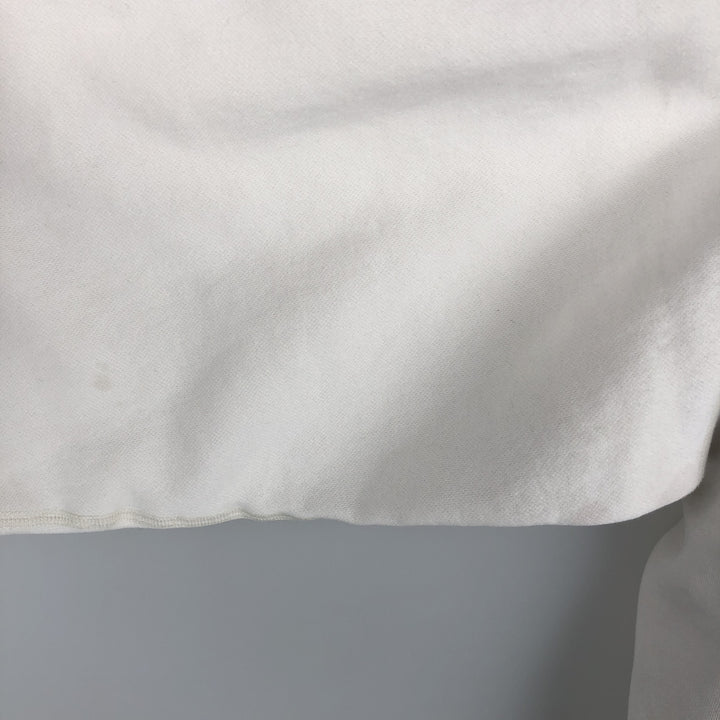 Ralph Lauren POLO by Ralph Lauren One Point Logo Sweatshirt Trainer Men's M size cotton white type Vintage Second Hand