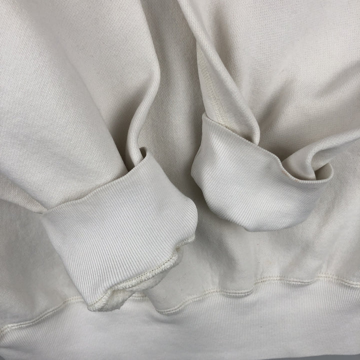 Ralph Lauren POLO by Ralph Lauren One Point Logo Sweatshirt Trainer Men's M size cotton white type Vintage Second Hand
