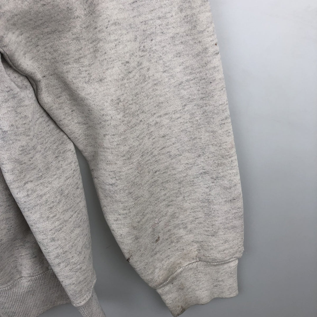 90'S Nutmeg NHL Buffalo Sabres College Character Sweatshirt, Made in USA, Men's Size L unclear gray type Vintage Second Hand