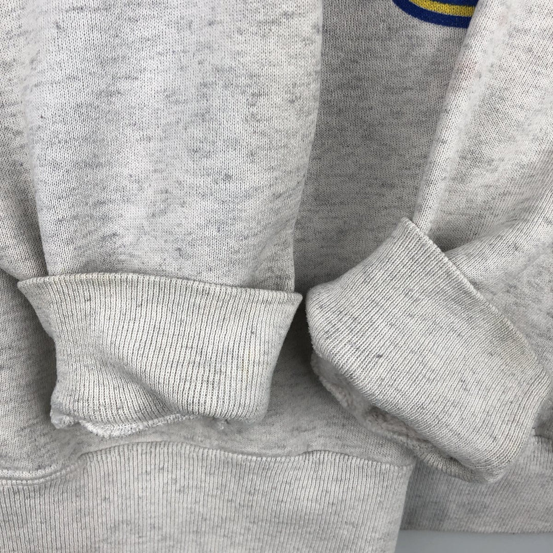 90'S Nutmeg NHL Buffalo Sabres College Character Sweatshirt, Made in USA, Men's Size L unclear gray type Vintage Second Hand