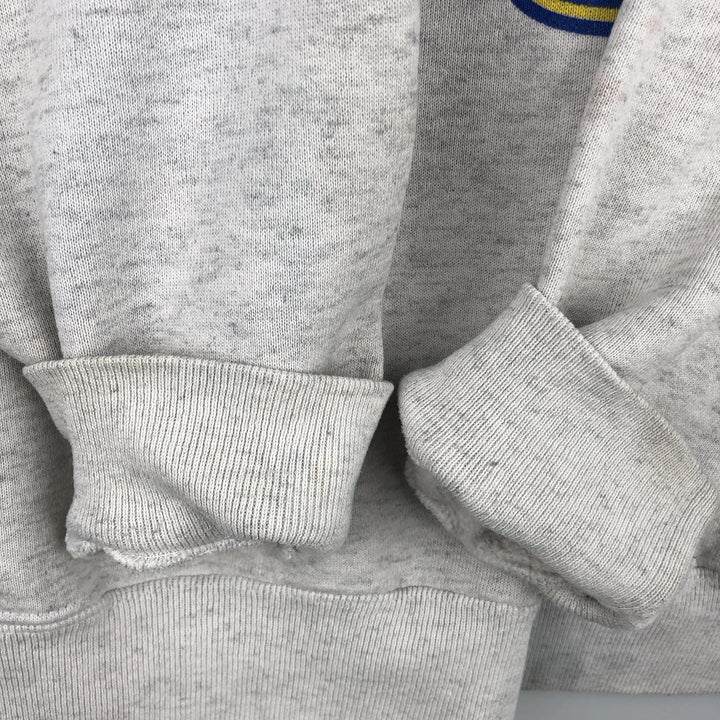 90'S Nutmeg NHL Buffalo Sabres College Character Sweatshirt, Made in USA, Men's Size L unclear gray type Vintage Second Hand