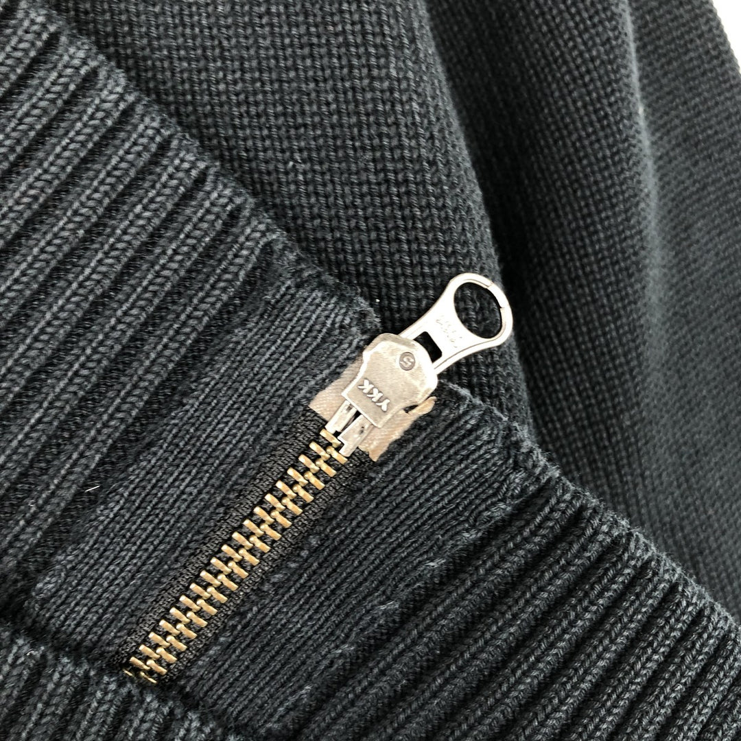Ralph Lauren POLO by Ralph Lauren Driver's Knit Sweater, Men's L size cotton black type Vintage Second Hand