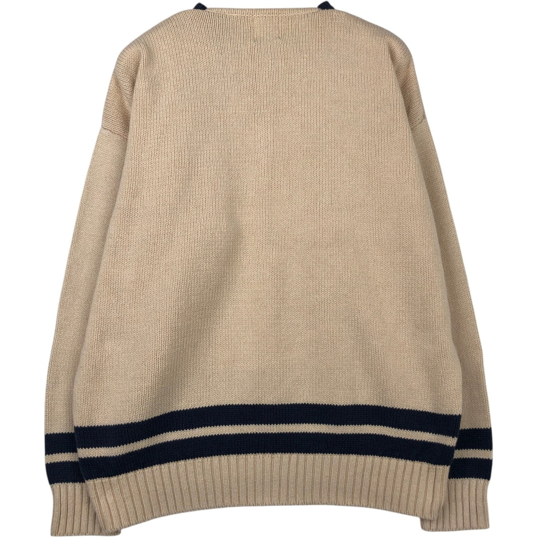 90'S GAP Old Gap Cardigan Sweater, Men's Size Medium, Vintage cotton ivory Vintage Second Hand