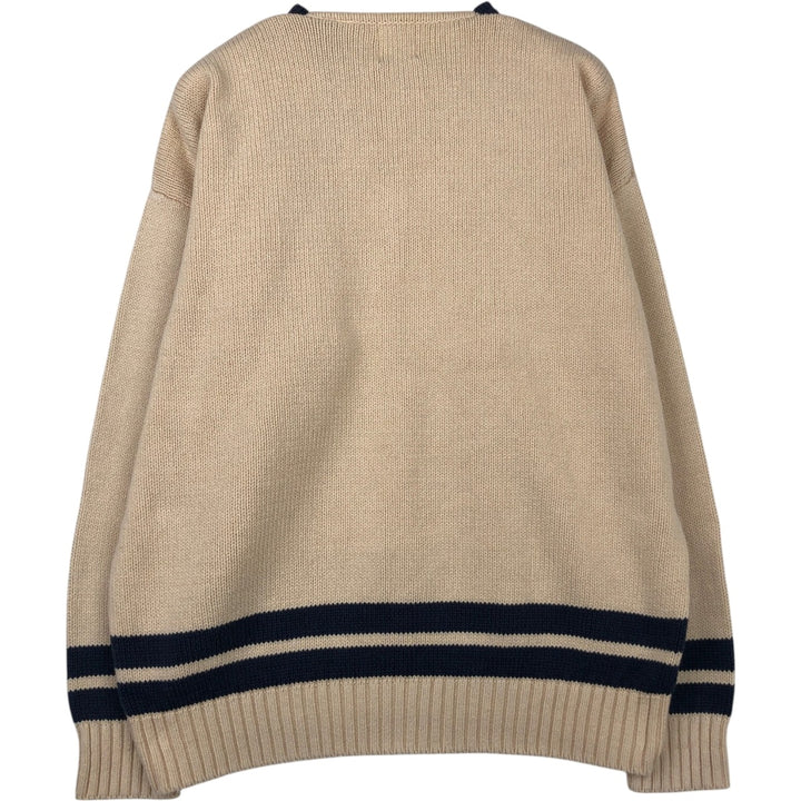 90'S GAP Old Gap Cardigan Sweater, Men's Size Medium, Vintage cotton ivory Vintage Second Hand