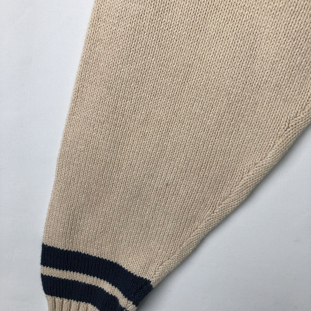 90'S GAP Old Gap Cardigan Sweater, Men's Size Medium, Vintage cotton ivory Vintage Second Hand
