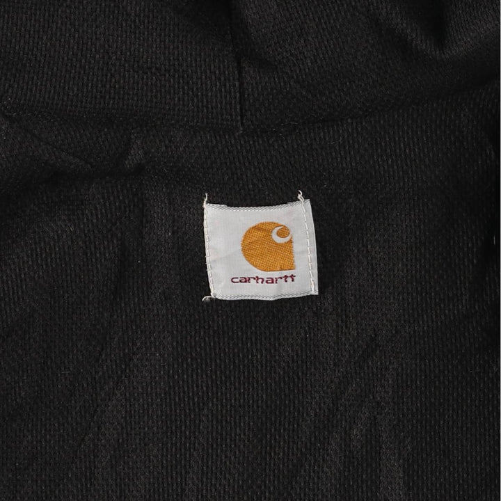 Special Price: Carhartt Active Jacket, Duck Full Zip Hoodie, Men's Size XL unclear black type Vintage Second Hand
