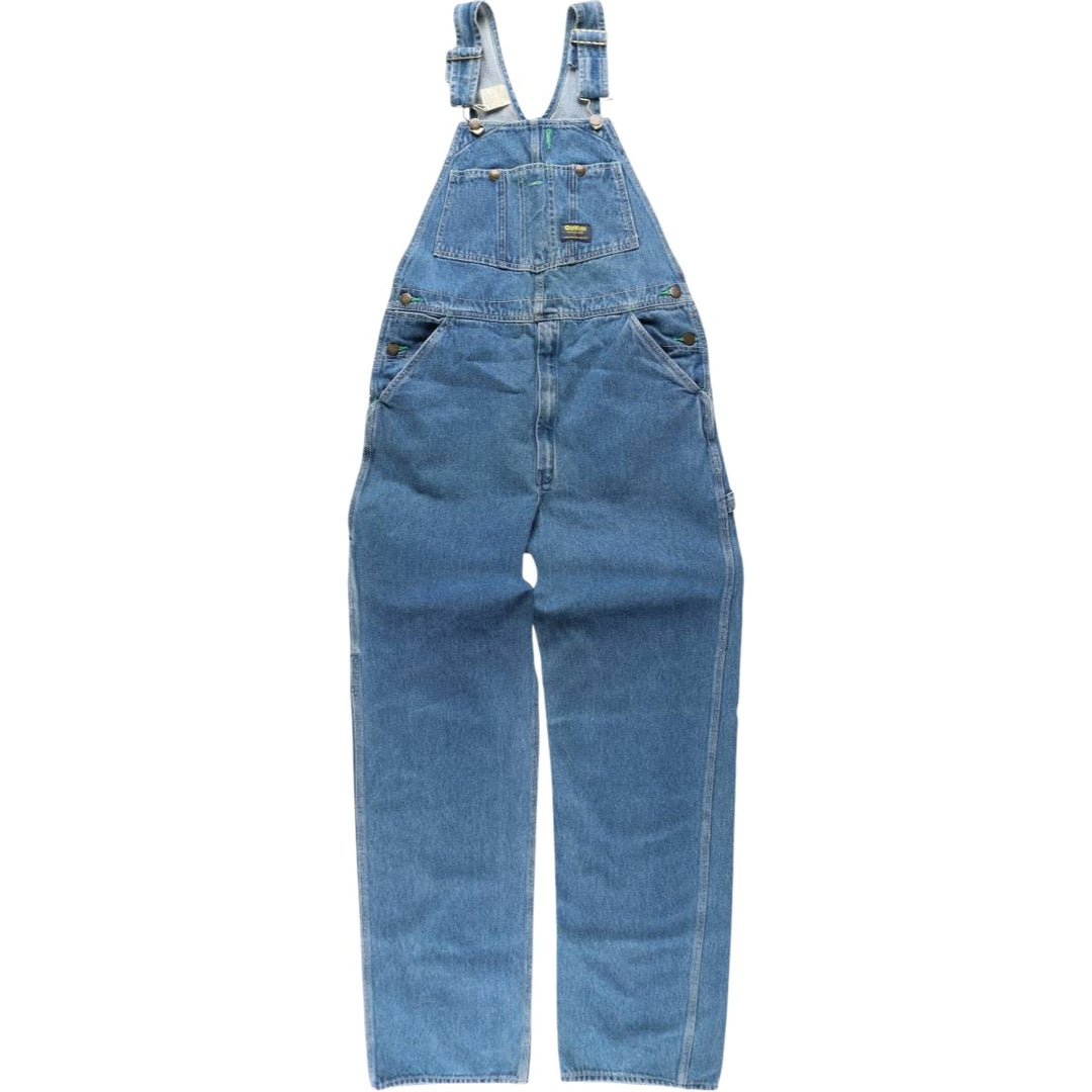 Osh Kosh Men's Denim Overalls, Size W34 cotton blue type Vintage Second Hand