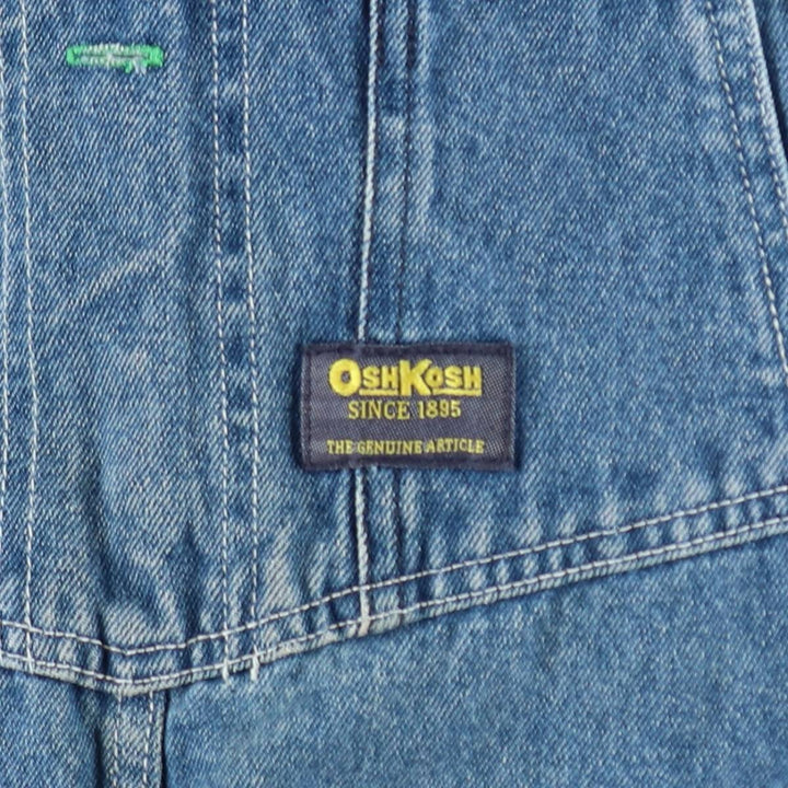 Osh Kosh Men's Denim Overalls, Size W34 cotton blue type Vintage Second Hand