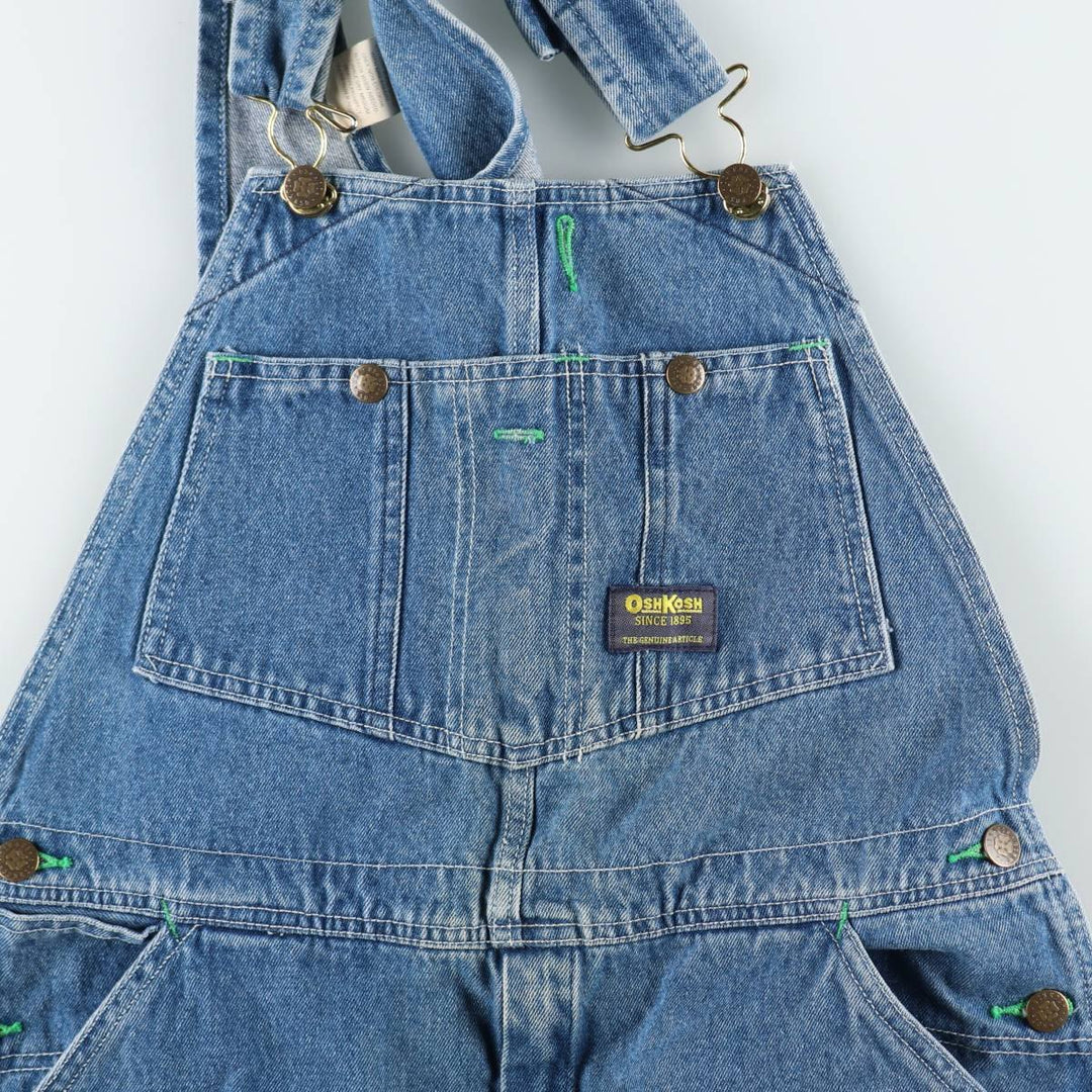 Osh Kosh Men's Denim Overalls, Size W34 cotton blue type Vintage Second Hand