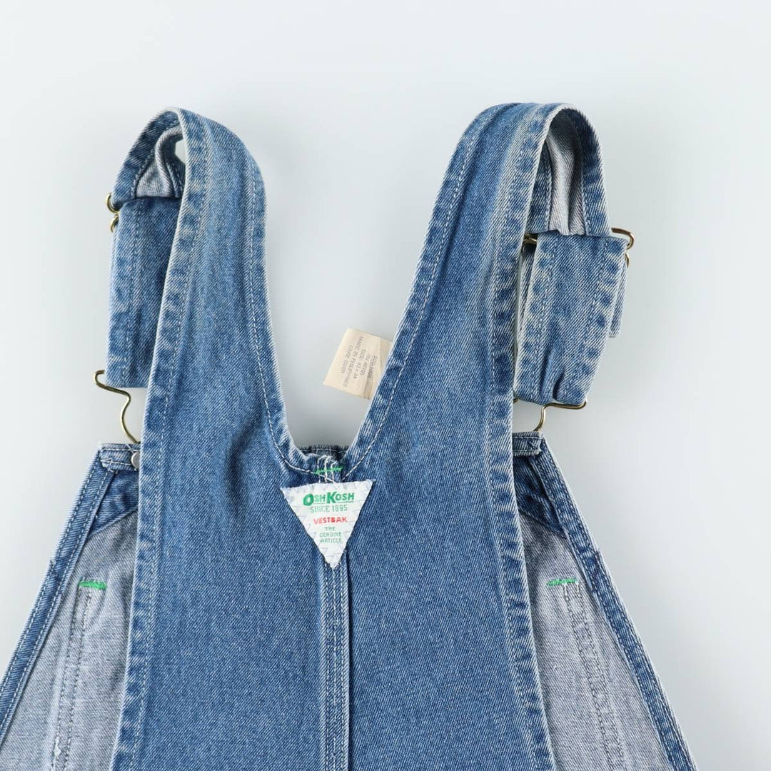 Osh Kosh Men's Denim Overalls, Size W34 cotton blue type Vintage Second Hand