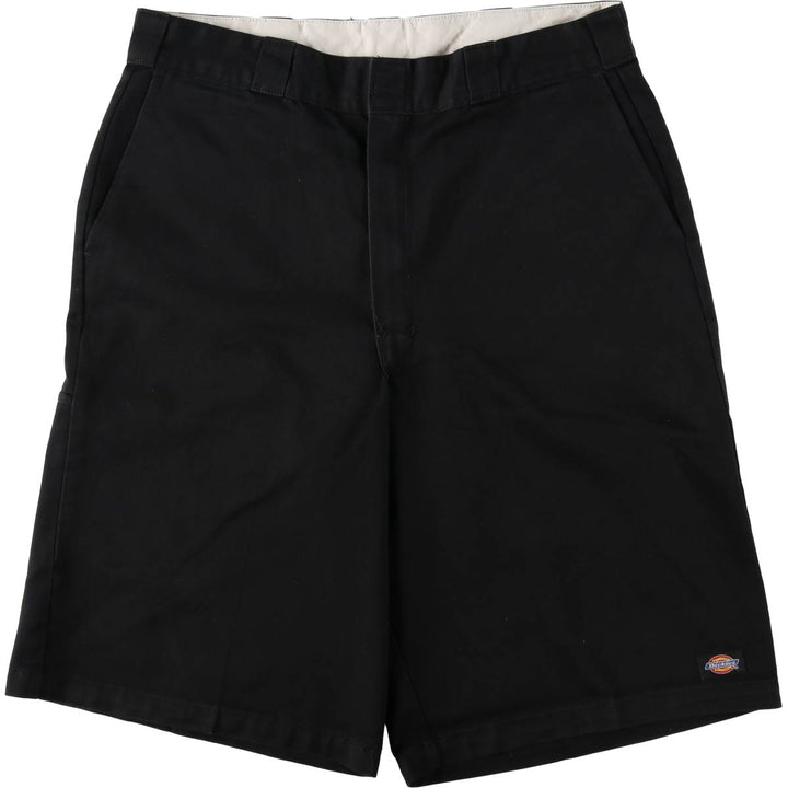 Dickies Work Shorts, Half Pants, Men's, W35 equivalent unclear black type Vintage Second Hand