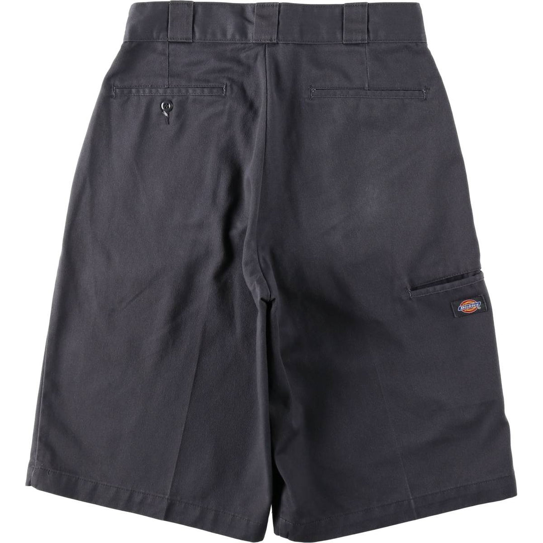 Dickies Work Shorts, Half Pants, Men's, W30 equivalent polyester gray type Vintage Second Hand