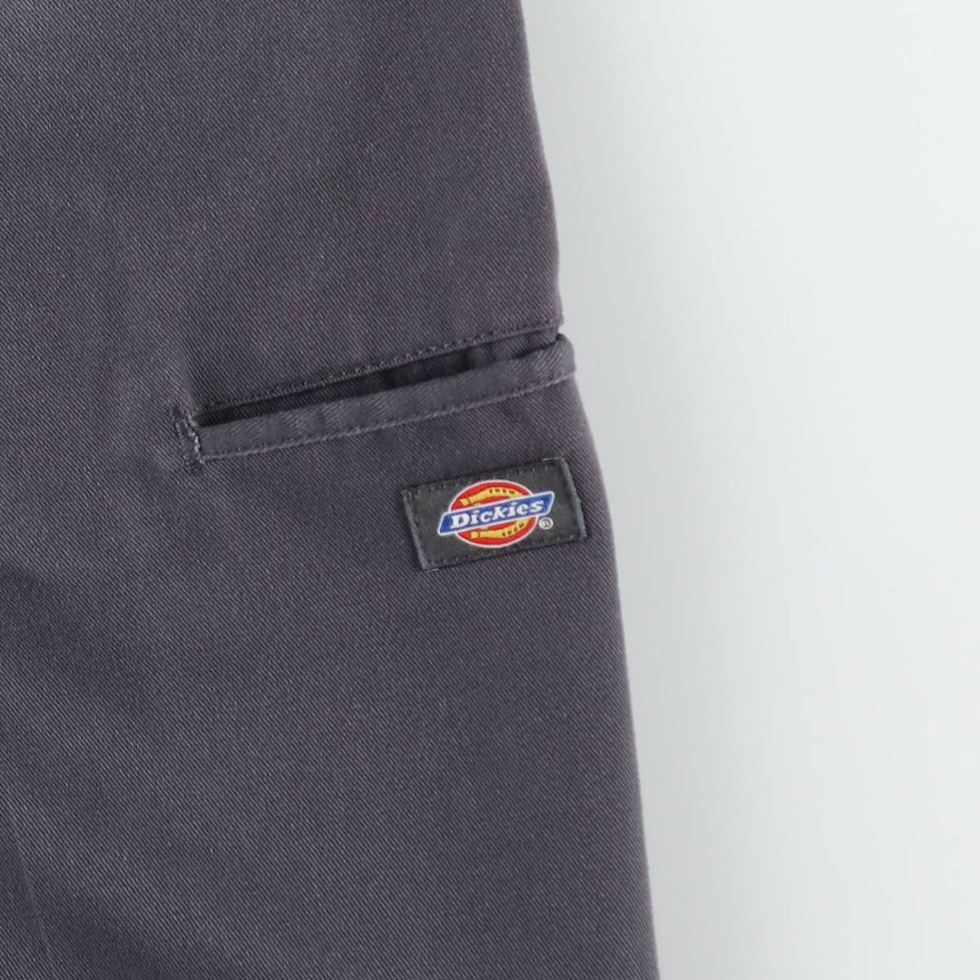 Dickies Work Shorts, Half Pants, Men's, W30 equivalent polyester gray type Vintage Second Hand