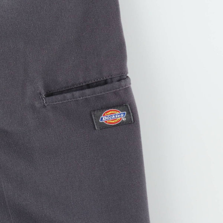 Dickies Work Shorts, Half Pants, Men's, W30 equivalent polyester gray type Vintage Second Hand