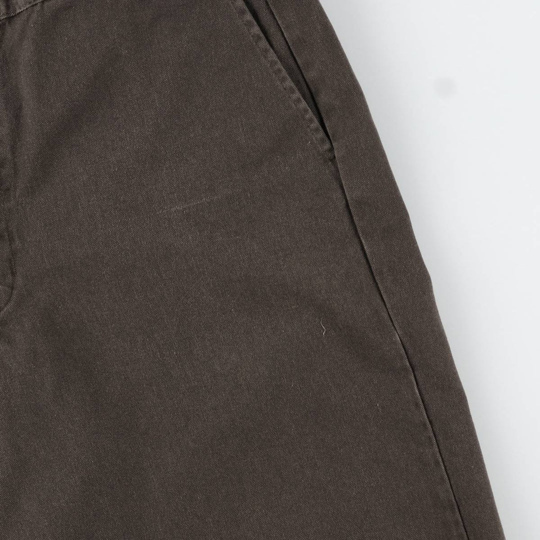 Dickies Loose Fit Work Shorts, Half Pants, Men's, W34 equivalent polyester brown type Vintage Second Hand
