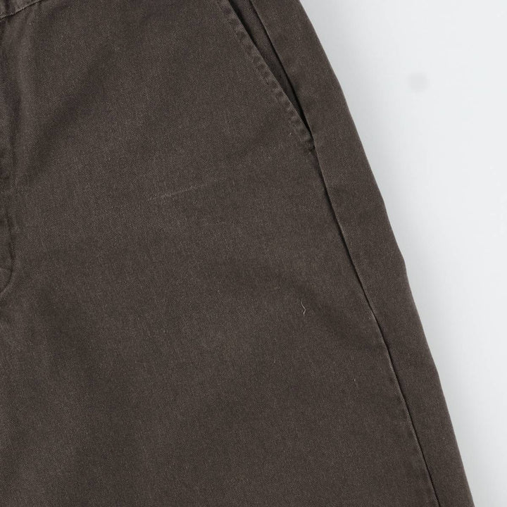 Dickies Loose Fit Work Shorts, Half Pants, Men's, W34 equivalent polyester brown type Vintage Second Hand