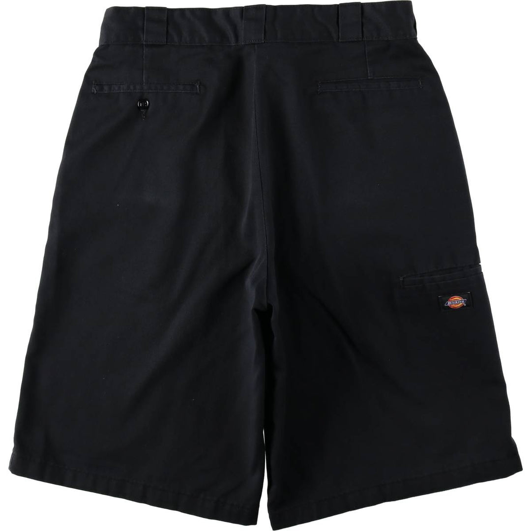 Dickies Loose Fit Work Shorts, Half Pants, Men's, W34 equivalent polyester black type Vintage Second Hand