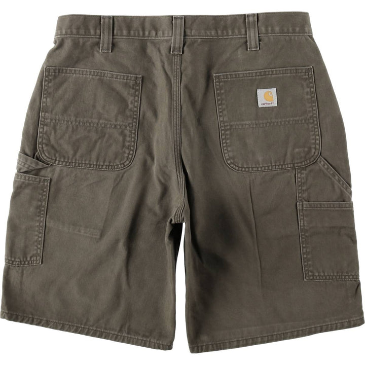 Carhartt Relaxed Fit Painter Shorts, Men's W35 (approx.) cotton gray type Vintage Second Hand