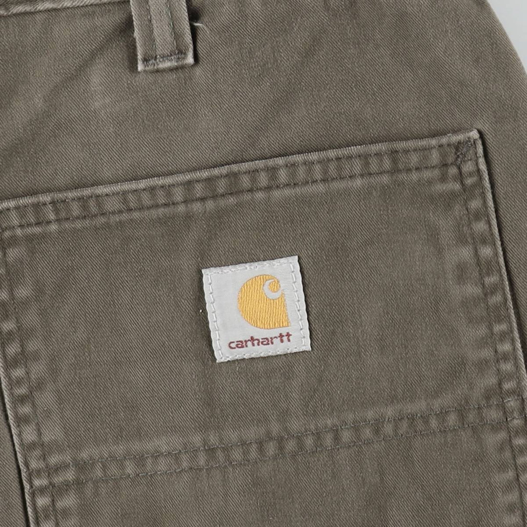 Carhartt Relaxed Fit Painter Shorts, Men's W35 (approx.) cotton gray type Vintage Second Hand