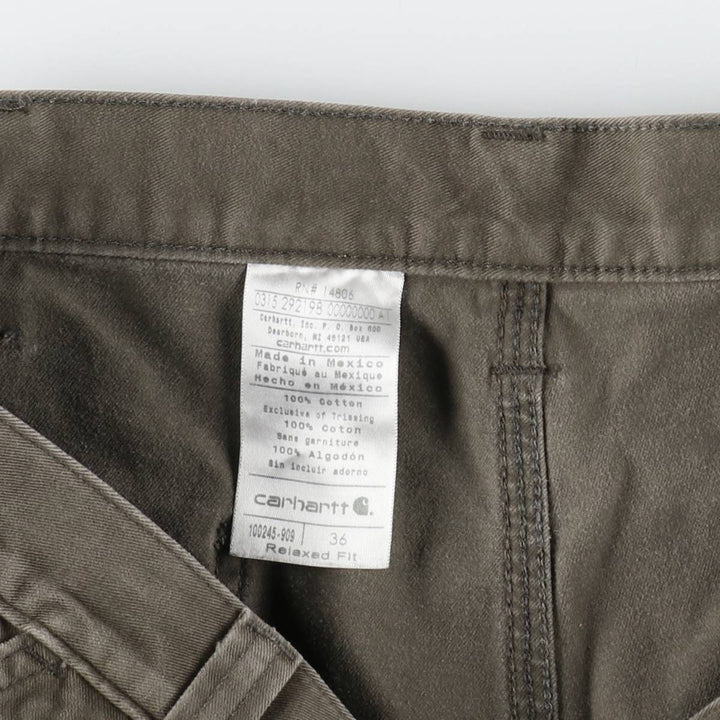 Carhartt Relaxed Fit Painter Shorts, Men's W35 (approx.) cotton gray type Vintage Second Hand