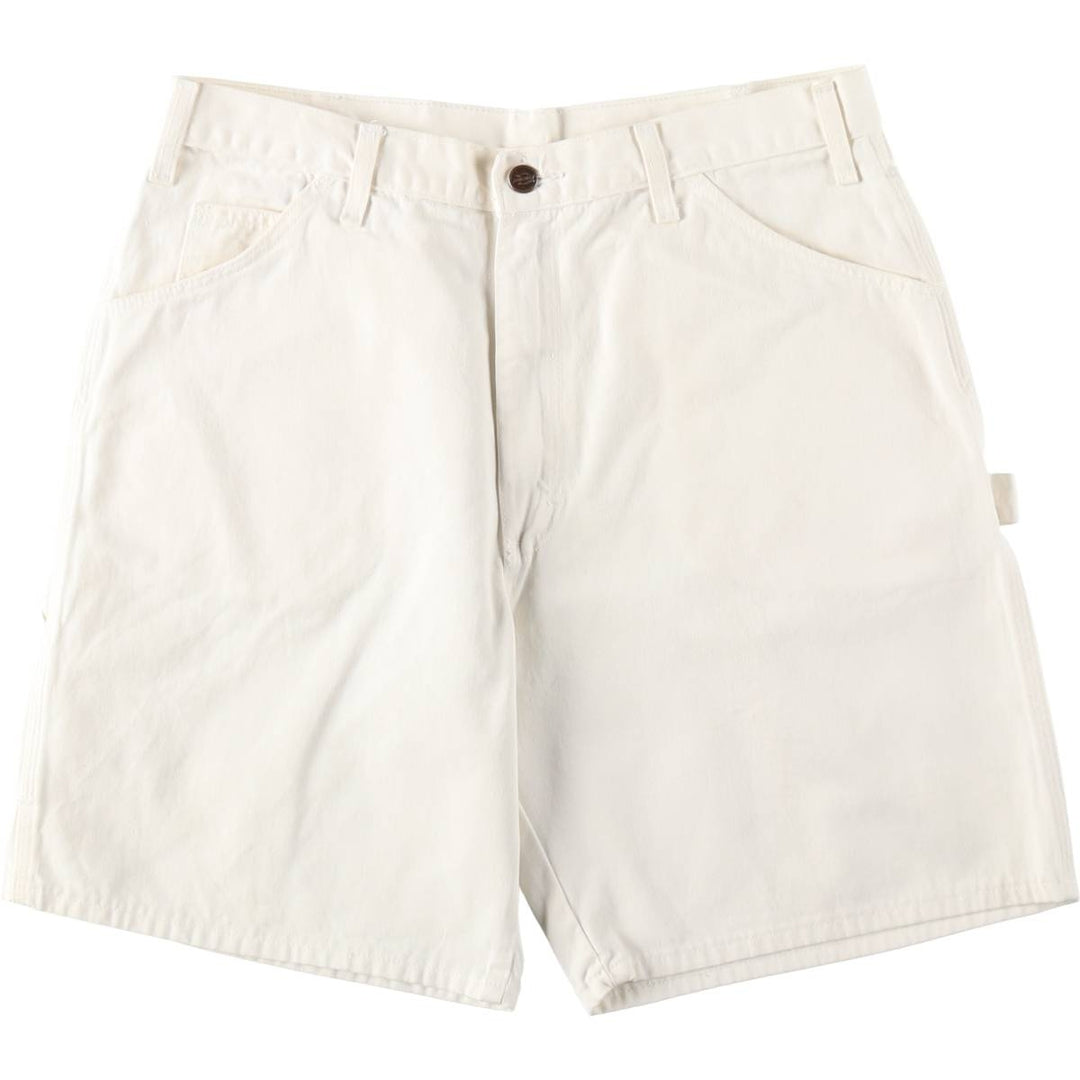 1990'S Dickies Painter Shorts, Men's Size W34 (approx.), Vintage cotton white type Vintage Second Hand
