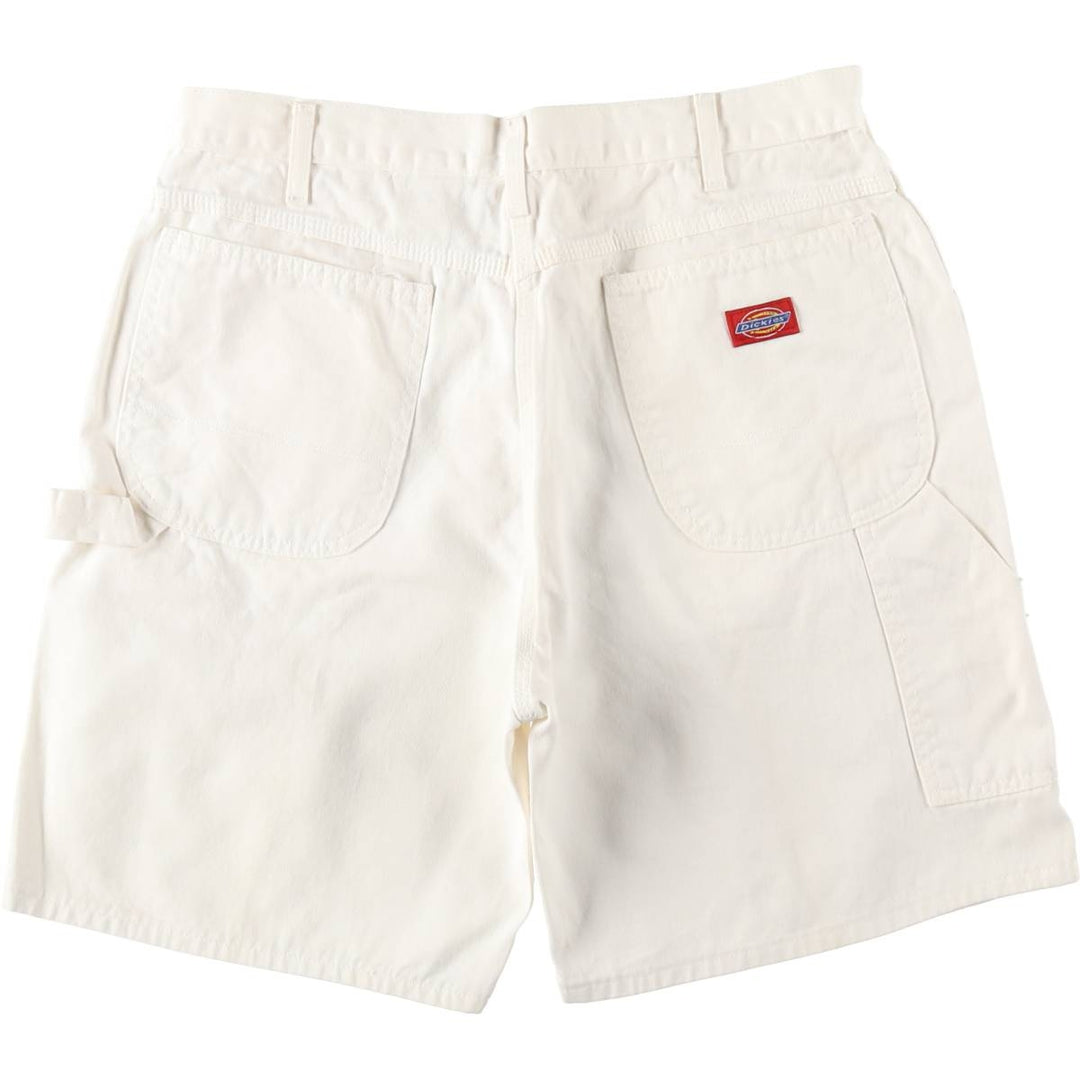 1990'S Dickies Painter Shorts, Men's Size W34 (approx.), Vintage cotton white type Vintage Second Hand