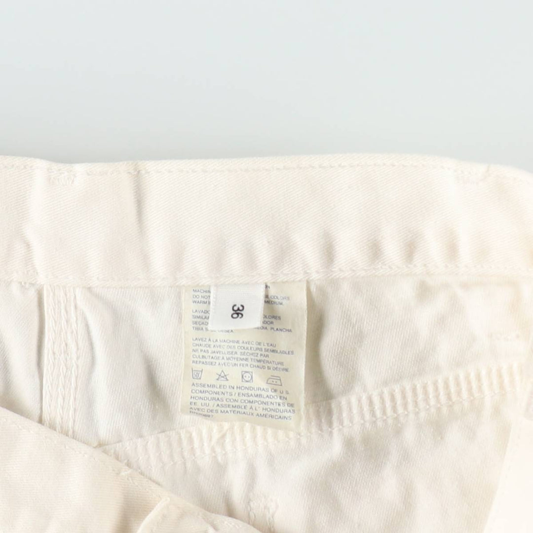 1990'S Dickies Painter Shorts, Men's Size W34 (approx.), Vintage cotton white type Vintage Second Hand