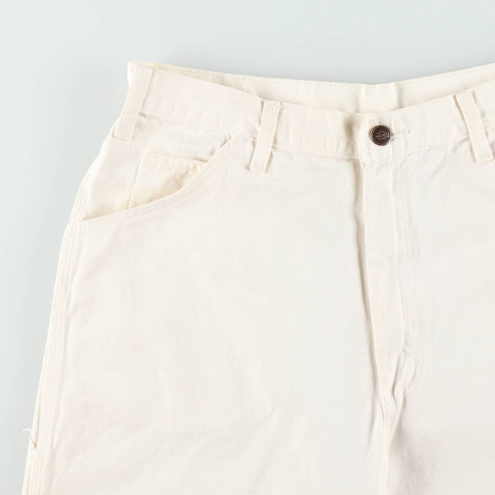 1990'S Dickies Painter Shorts, Men's Size W34 (approx.), Vintage cotton white type Vintage Second Hand