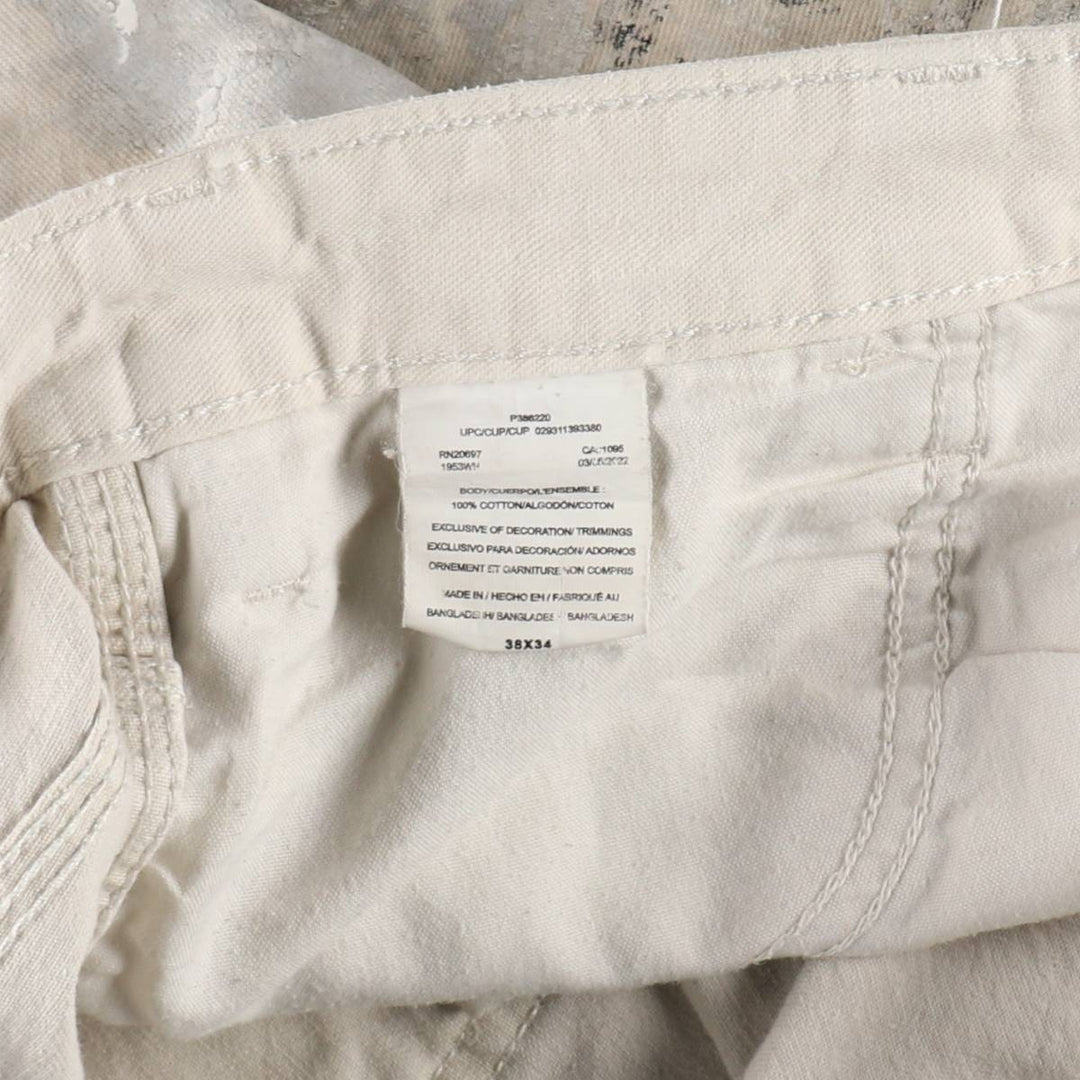 Dickies SHERWIN WILLIAMS Paint Painter Shorts, Men's W37 (approx.) cotton Beige type Vintage Second Hand
