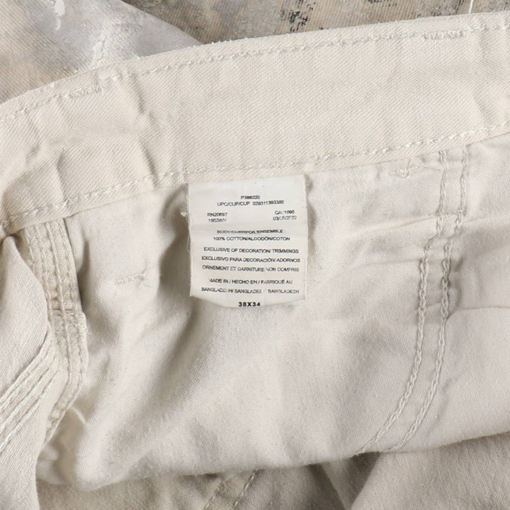 Dickies SHERWIN WILLIAMS Paint Painter Shorts, Men's W37 (approx.) cotton Beige type Vintage Second Hand