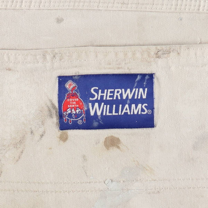 Dickies SHERWIN WILLIAMS Paint Painter Shorts, Men's W37 (approx.) cotton Beige type Vintage Second Hand