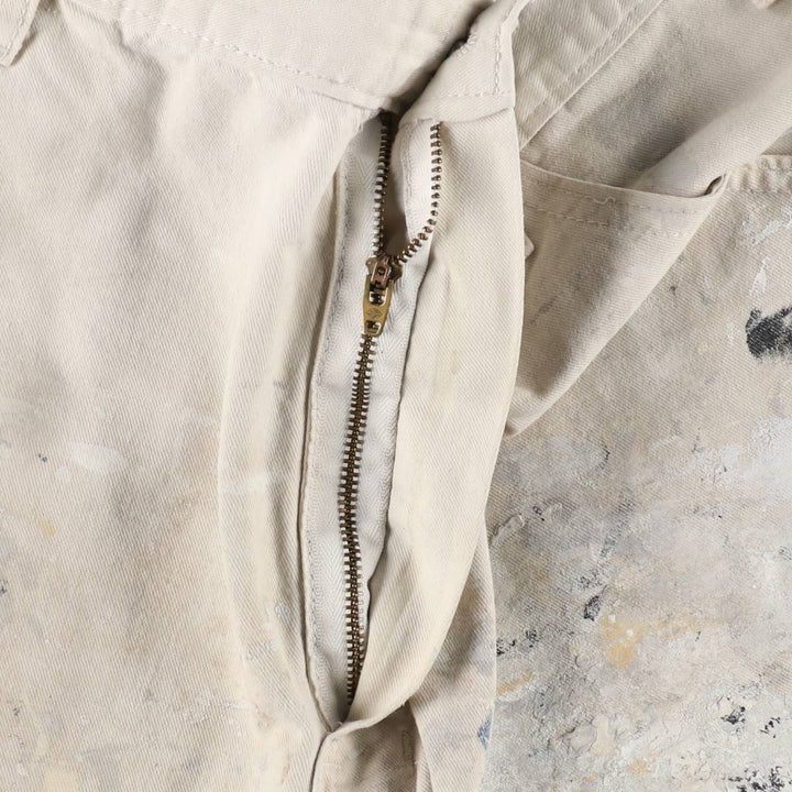 Dickies SHERWIN WILLIAMS Paint Painter Shorts, Men's W37 (approx.) cotton Beige type Vintage Second Hand
