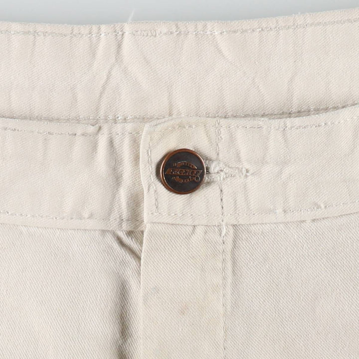 Dickies SHERWIN WILLIAMS Paint Painter Shorts, Men's W37 (approx.) cotton Beige type Vintage Second Hand