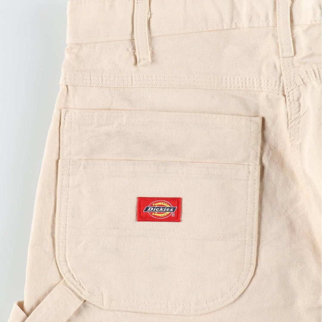 Dickies painter shorts, men's size W32 (approx.) cotton Beige type Vintage Second Hand