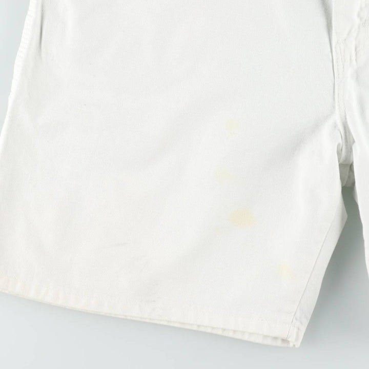 Dickies Sherwin Williams Painter Shorts, Men's W37 (approx.) cotton white type Vintage Second Hand