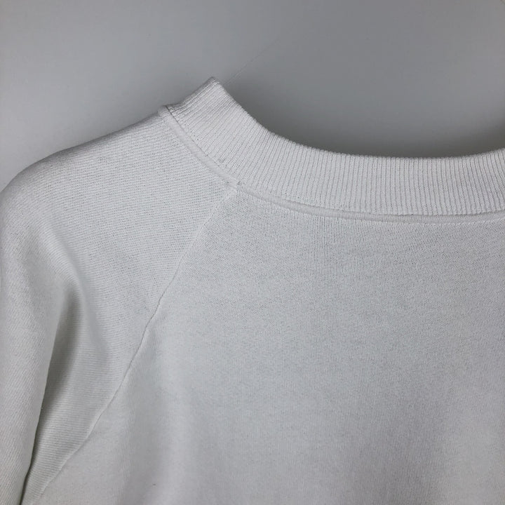 90'S Fruit of the Loom Hard Rock Cafe Advertising Sweatshirt, Made in USA, Men's Size L cotton white type Vintage Second Hand