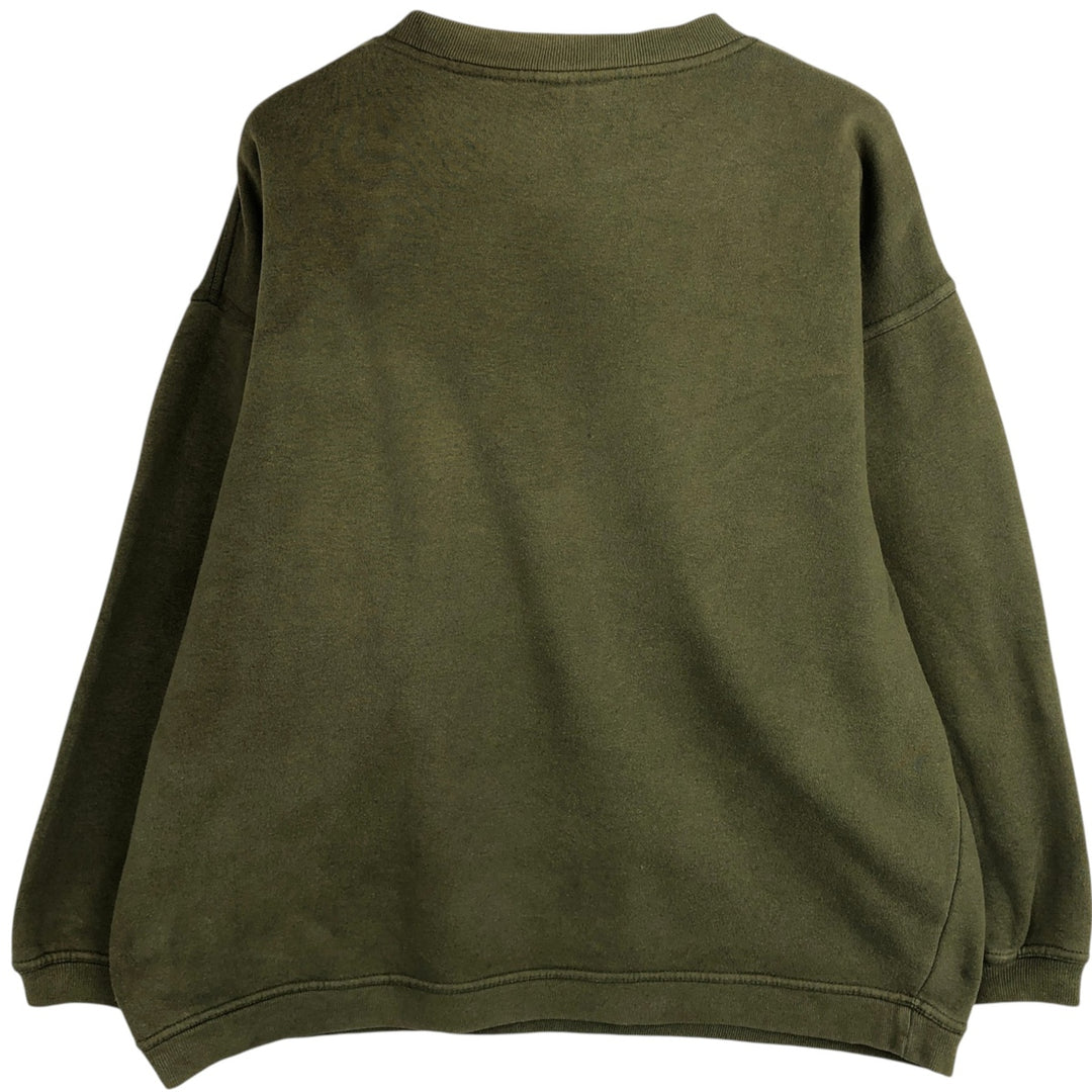 Billabong logo sweatshirt, men's size XL cotton Khaki type Vintage Second Hand