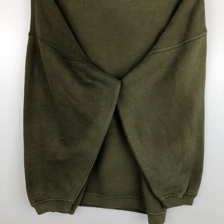 Billabong logo sweatshirt, men's size XL cotton Khaki type Vintage Second Hand