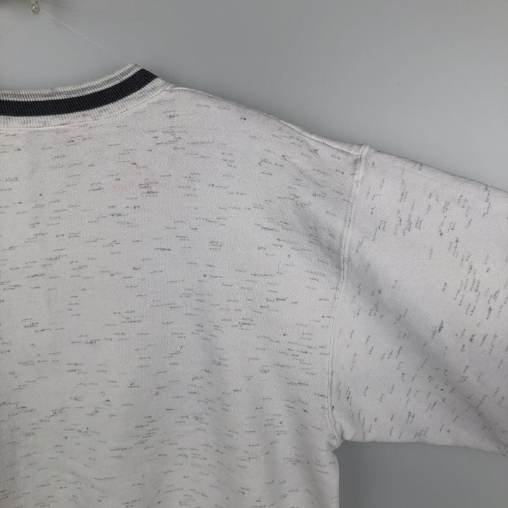 90'S ONEITA POWER-SWEATS Printed Sweatshirt Trainer Made in USA Men's Size L Vintage polyester gray type Vintage Second Hand