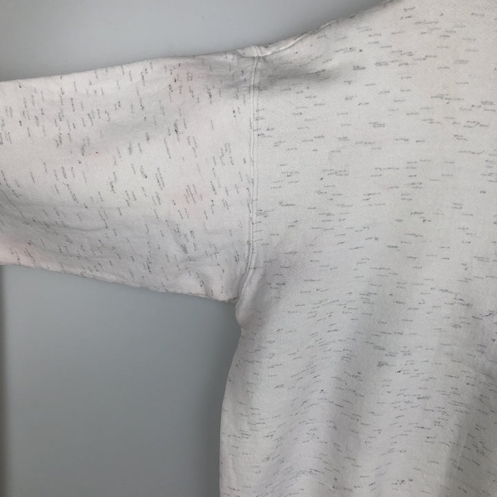90'S ONEITA POWER-SWEATS Printed Sweatshirt Trainer Made in USA Men's Size L Vintage polyester gray type Vintage Second Hand