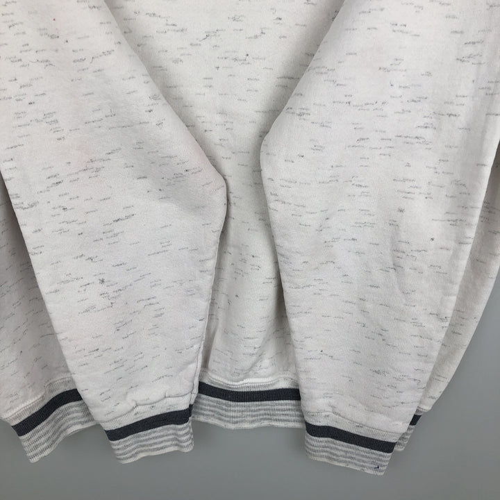 90'S ONEITA POWER-SWEATS Printed Sweatshirt Trainer Made in USA Men's Size L Vintage polyester gray type Vintage Second Hand