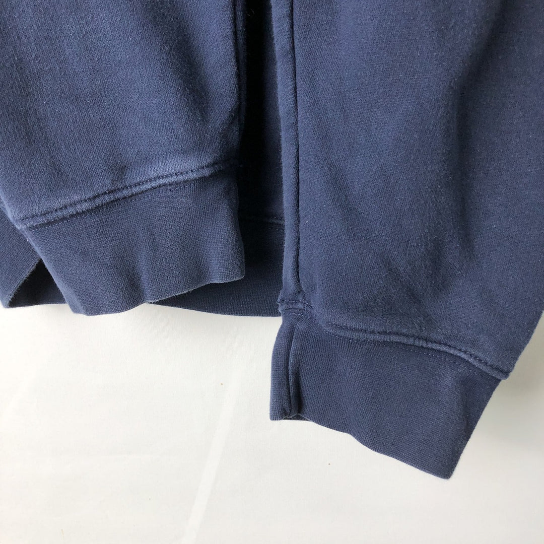 2000'S Nike One-Point Logo Sweatshirt, Men's Size L (approx.) cotton navy blue type Vintage Second Hand