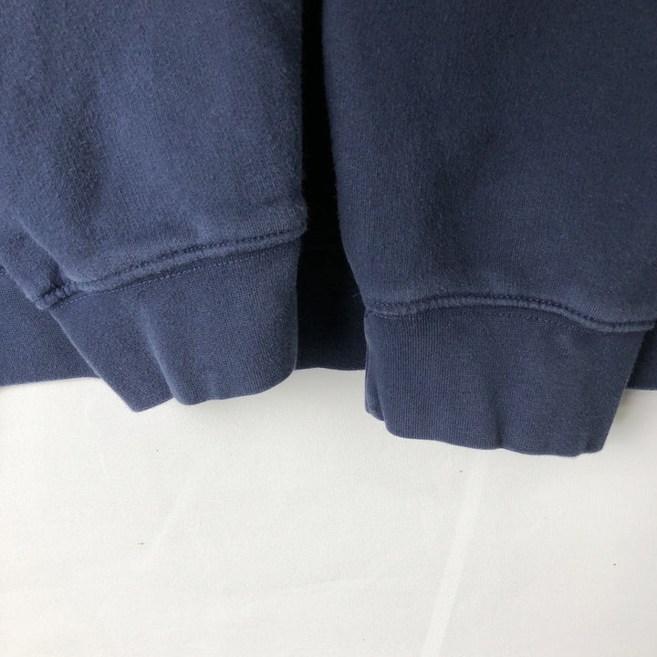 2000'S Nike One-Point Logo Sweatshirt, Men's Size L (approx.) cotton navy blue type Vintage Second Hand