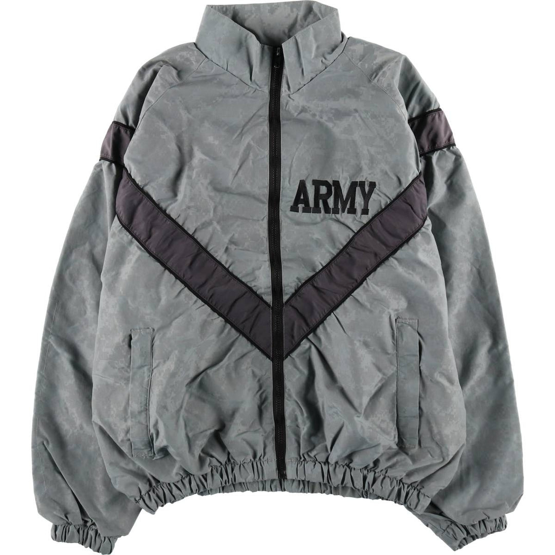 00'S USARMY IPFU Training Jacket ACU Digital Camo Nylon Jacket Made in USA X-LARGE Nylon gray type Vintage Second Hand