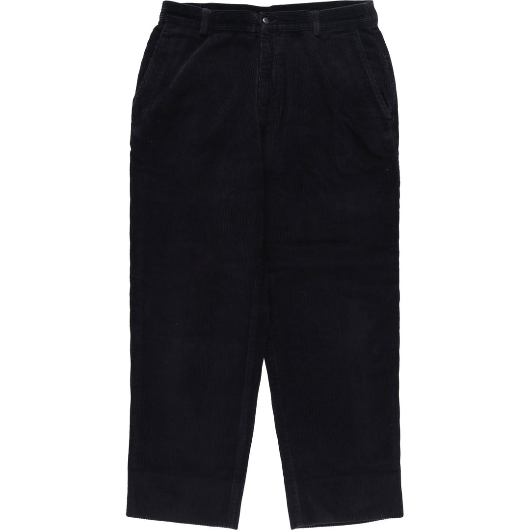 JOS. A. BANK corduroy pants, men's size W34 (approx.) cotton black type Vintage Second Hand