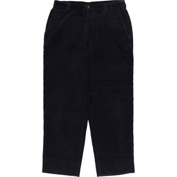 JOS. A. BANK corduroy pants, men's size W34 (approx.) cotton black type Vintage Second Hand