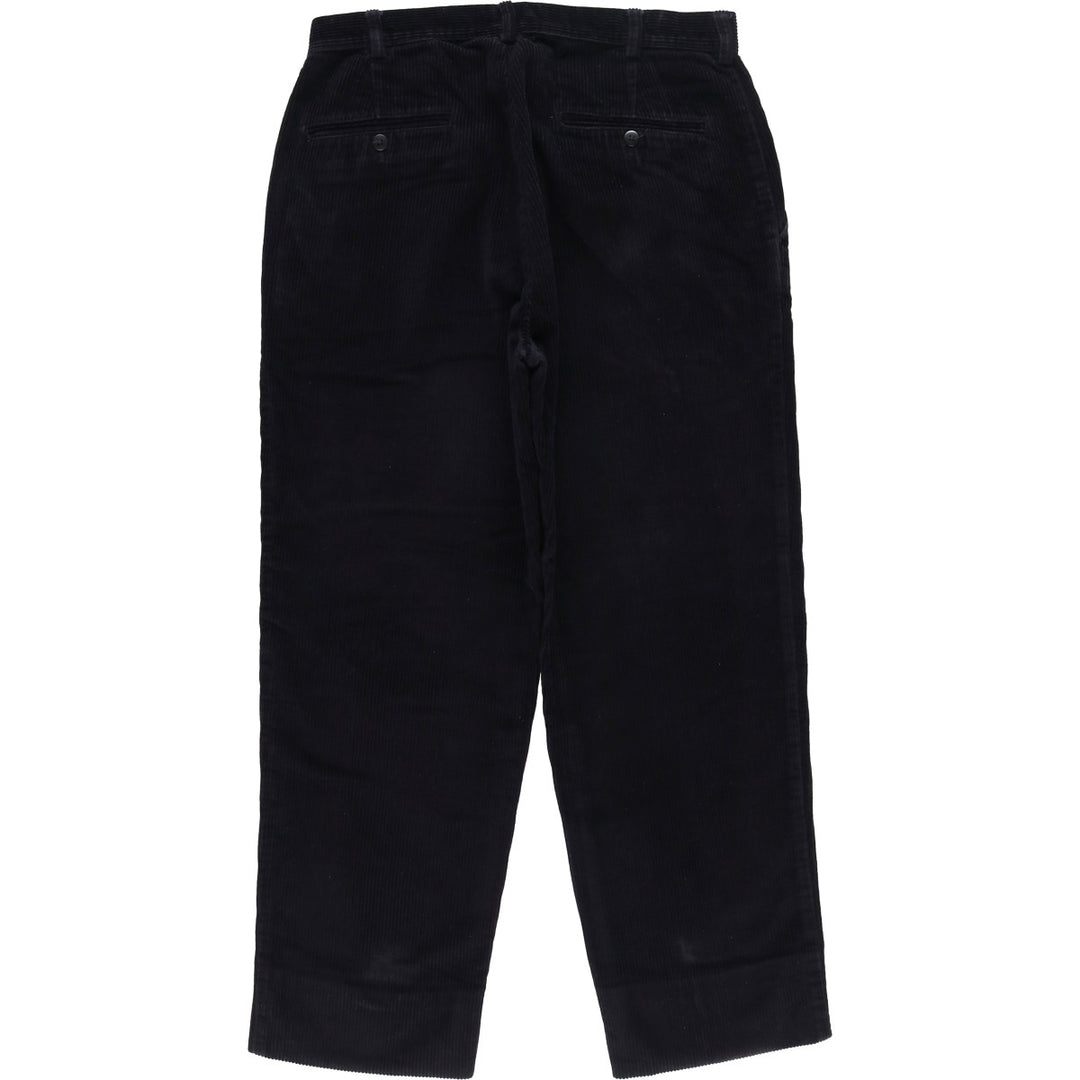 JOS. A. BANK corduroy pants, men's size W34 (approx.) cotton black type Vintage Second Hand