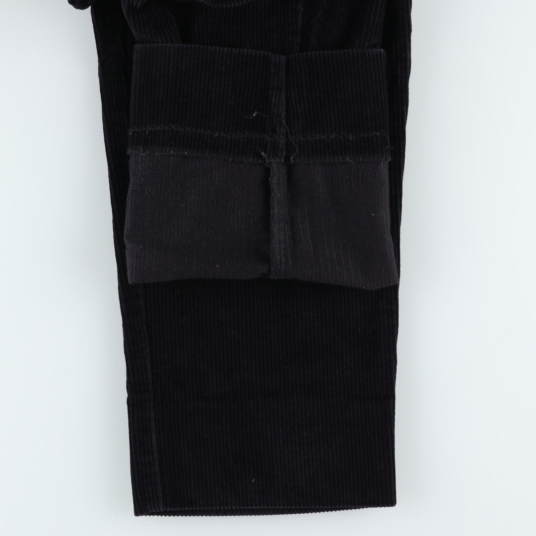 JOS. A. BANK corduroy pants, men's size W34 (approx.) cotton black type Vintage Second Hand