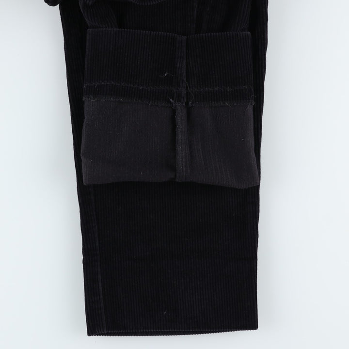 JOS. A. BANK corduroy pants, men's size W34 (approx.) cotton black type Vintage Second Hand